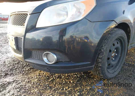 2009 Chevrolet Aveo Lt из США, поврежденный, VIN KL1TG66E09B308311